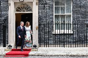Macron at 10 Downing Street - London