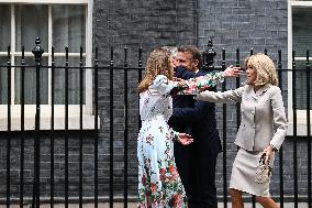 Macron at 10 Downing Street - London