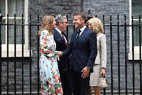 Macron at 10 Downing Street - London