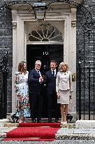 Macron at 10 Downing Street - London