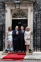 Macron at 10 Downing Street - London