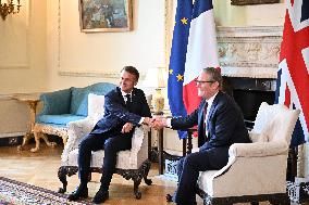 Macron at 10 Downing Street - London