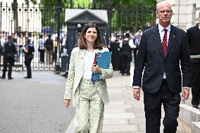 Macron at 10 Downing Street - London
