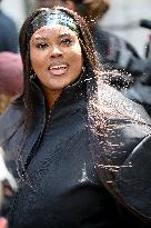 PFW Balenciaga Outside Arrivals