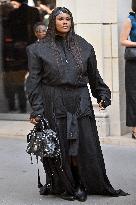 PFW Balenciaga Outside Arrivals