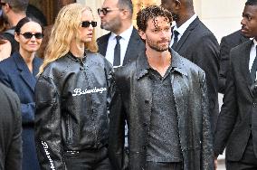 PFW Balenciaga Outside Arrivals