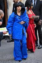 PFW Balenciaga Outside Arrivals