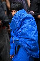 PFW Balenciaga Outside Arrivals