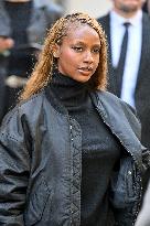 PFW Balenciaga Outside Arrivals