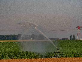 Illustration - Irrigation in Beauce Agriculture - France
