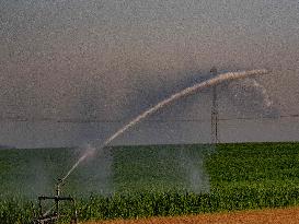 Illustration - Irrigation in Beauce Agriculture - France