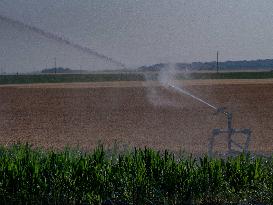Illustration - Irrigation in Beauce Agriculture - France