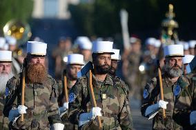 July 14 Parade Rehearsal on the Champs-Elysées - Paris