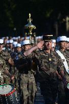 July 14 Parade Rehearsal on the Champs-Elysées - Paris