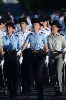 July 14 Parade Rehearsal on the Champs-Elysées - Paris