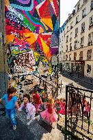 Illustration - Baignade - Paris - Seine