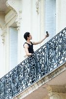 PFW Balenciaga Arrivals AM