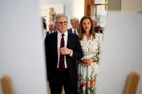 Macron Visits British Museum - London