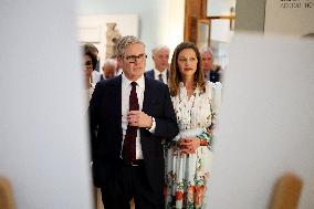 Macron Visits British Museum - London
