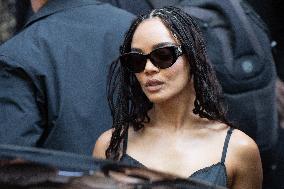 PFW Balenciaga Arrivals AM