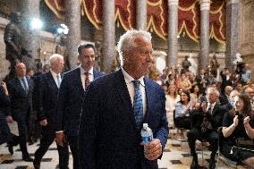 Congressional Medal of honor ceremony for Greg Lemond