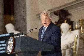 Congressional Medal of honor ceremony for Greg Lemond
