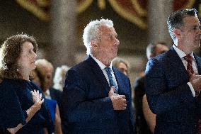 Congressional Medal of honor ceremony for Greg Lemond