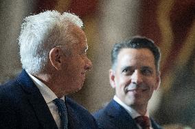 Congressional Medal of honor ceremony for Greg Lemond