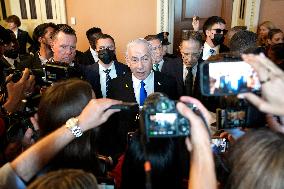 Benjamin Netanyahu on Capitol Hill - Washington