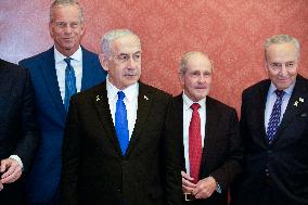 Benjamin Netanyahu on Capitol Hill - Washington