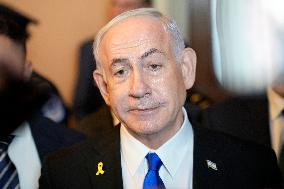Benjamin Netanyahu on Capitol Hill - Washington
