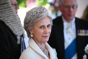 French President at a Banquet At Guildhall - London