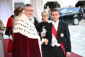 French President at a Banquet At Guildhall - London
