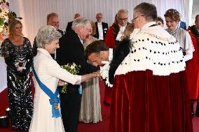 French President at a Banquet At Guildhall - London