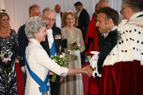 French President at a Banquet At Guildhall - London