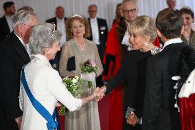French President at a Banquet At Guildhall - London
