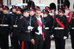 French President at a Banquet At Guildhall - London