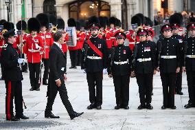 French President at a Banquet At Guildhall - London