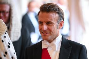 French President at a Banquet At Guildhall - London