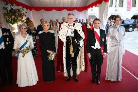 French President at a Banquet At Guildhall - London