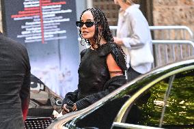 PFW Margiela Outside Arrivals