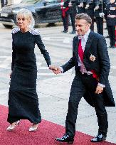 French President at Banquet At Guildhall - London