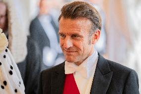 French President at Banquet At Guildhall - London