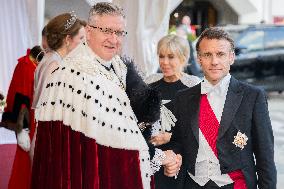 French President at Banquet At Guildhall - London