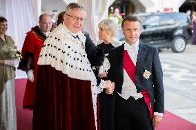 French President at Banquet At Guildhall - London