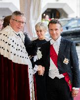French President at Banquet At Guildhall - London