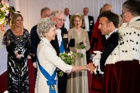 French President at Banquet At Guildhall - London
