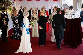 French President at Banquet At Guildhall - London