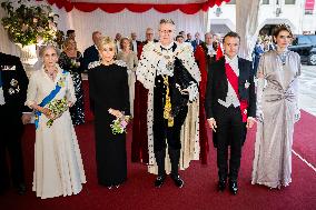 French President at Banquet At Guildhall - London