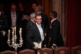 French President at Banquet At Guildhall - London